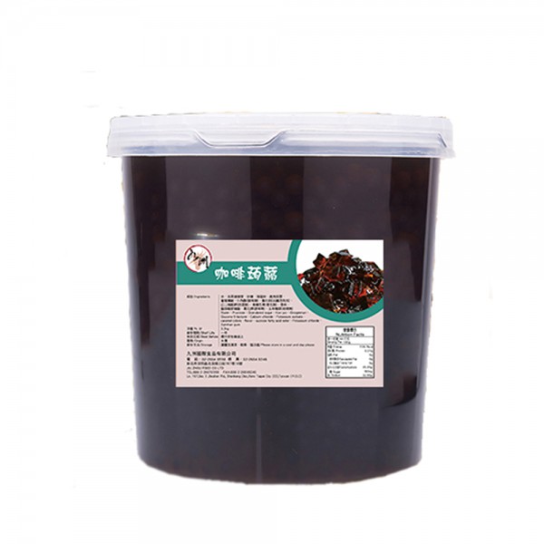 JIU ZHOU FOOD CO LTD｜TAIWAN BUBBLE TEA MANUFACTURER & SUPPLIER｜BUBBLE TEA RAW MATERIALS_Coffee Han Tien Jelly​