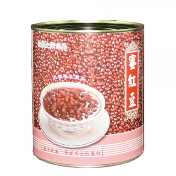 九洲國際食品有限公司｜台灣珍珠奶茶供應商｜珍珠奶茶原物料｜台式甜品專家_蜜紅豆罐頭