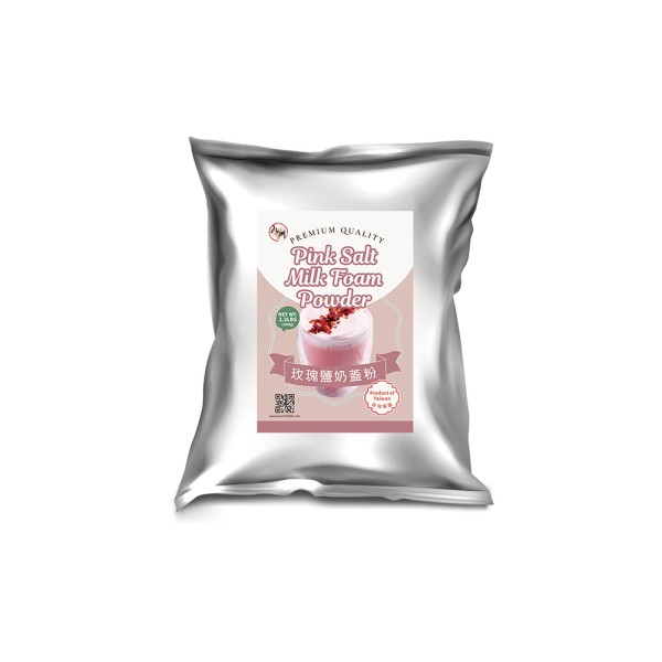 九洲國際食品有限公司｜台灣珍珠奶茶供應商｜珍珠奶茶原物料｜台式甜品專家_玫瑰鹽奶蓋粉