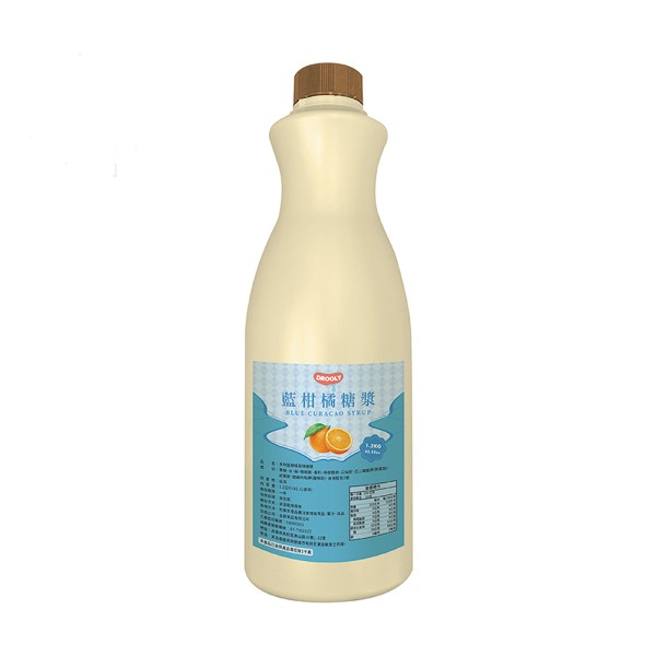 JIU ZHOU FOOD CO LTD｜TAIWAN BUBBLE TEA MANUFACTURER & SUPPLIER｜BUBBLE TEA RAW MATERIALS_Blue Curacao Flavored Syrup