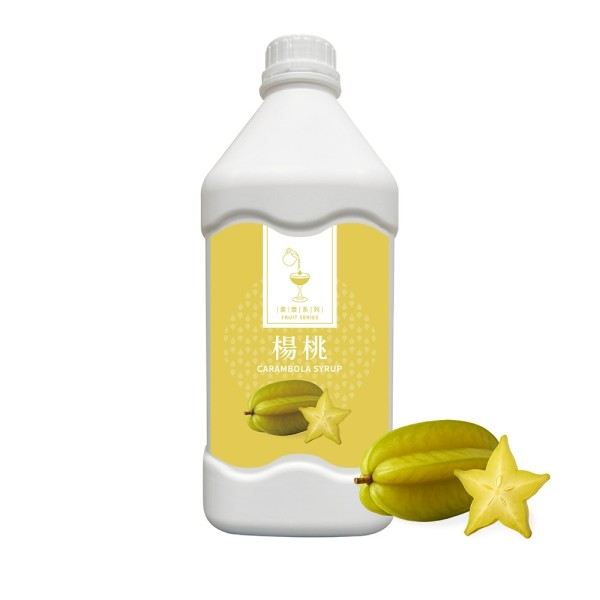 九洲國際食品有限公司｜台灣珍珠奶茶供應商｜珍珠奶茶原物料｜台式甜品專家_楊桃糖漿(訂品)