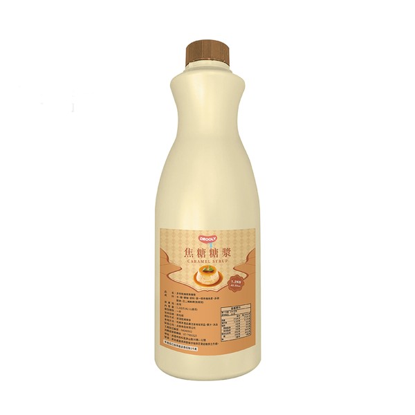 JIU ZHOU FOOD CO LTD｜TAIWAN BUBBLE TEA MANUFACTURER & SUPPLIER｜BUBBLE TEA RAW MATERIALS_Toffee Flavored Syrup