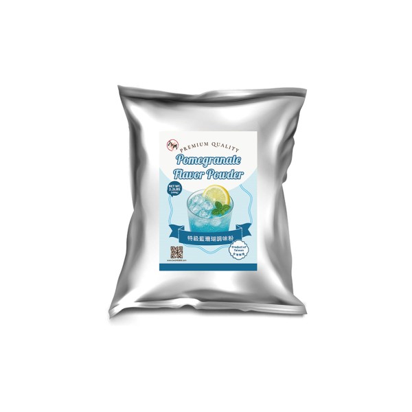 JIU ZHOU FOOD CO LTD｜TAIWAN BUBBLE TEA MANUFACTURER & SUPPLIER｜BUBBLE TEA RAW MATERIALS_Blue Coral Flavor Powder