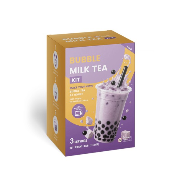 九洲國際食品有限公司｜台灣珍珠奶茶供應商｜珍珠奶茶原物料｜台式甜品專家_珍珠奶茶派對組合(芋頭)