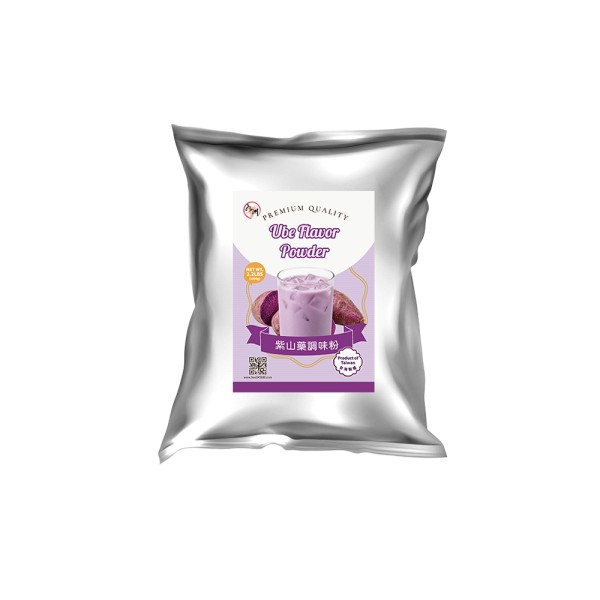 JIU ZHOU FOOD CO LTD｜TAIWAN BUBBLE TEA MANUFACTURER & SUPPLIER｜BUBBLE TEA RAW MATERIALS_Ube Flavor Powder